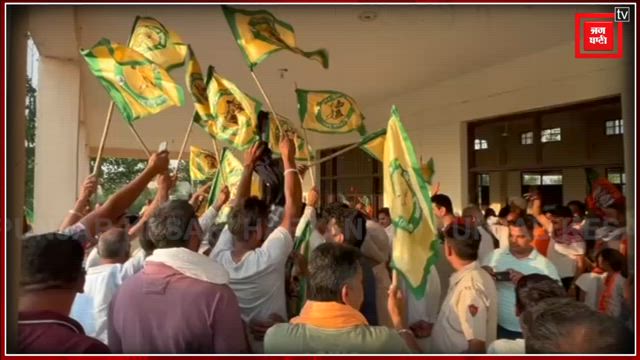 Banto Kataria का फिर किया किसानों ने विरोध, अब की बार काफिले के साथ ...